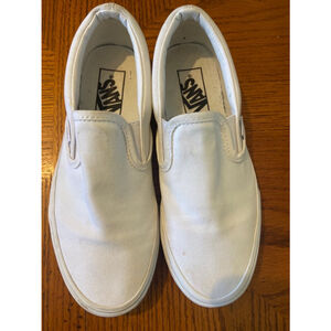 Vans unisex classic white sneaker 
Men’s 6 / women’s 7.5